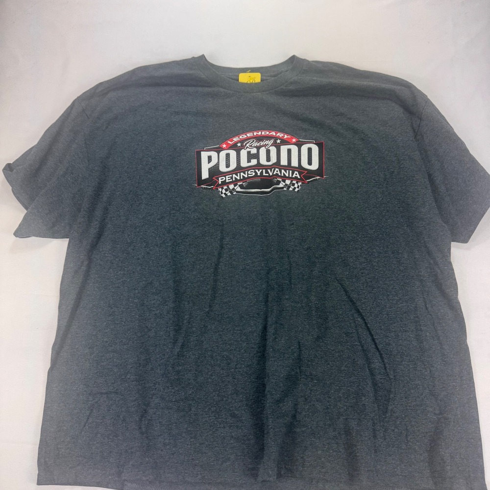 Pocono Raceway Legendary Racing Pennsylvania T Shirt Mens XL Short Sleeve Graph